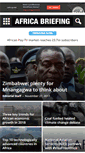 Mobile Screenshot of africabriefing.org